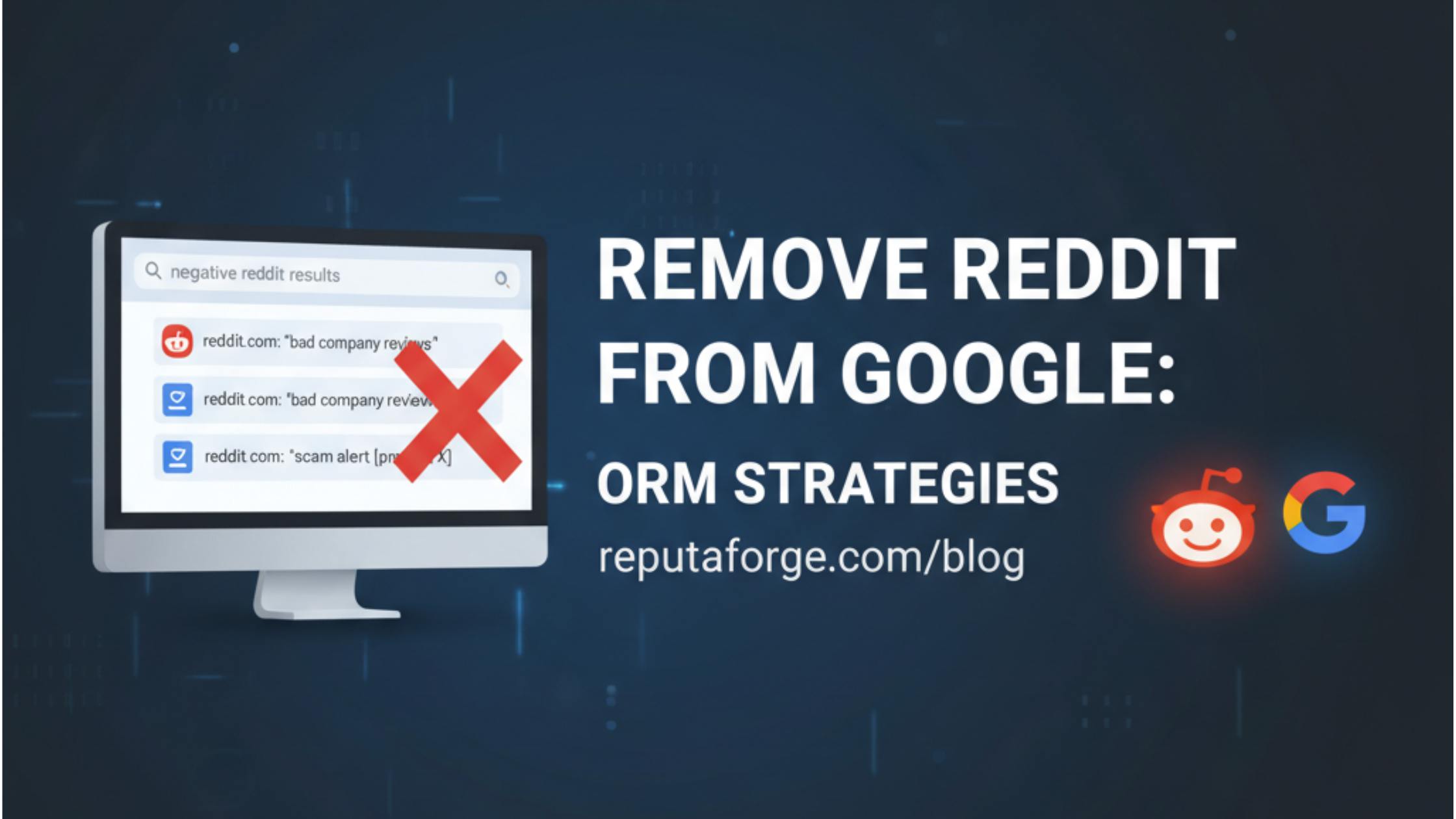 Remove Reddit Threads From Google Results Proven ORM Strategies